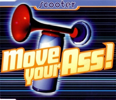 Move Your Ass! - Scooter (CD, Maxi-Singiel, ℗ © 27 Sty 1995 Niemcy, Club Tools #0060905CLU, 0060905 CLU, CLU 6090-5) - przód główny