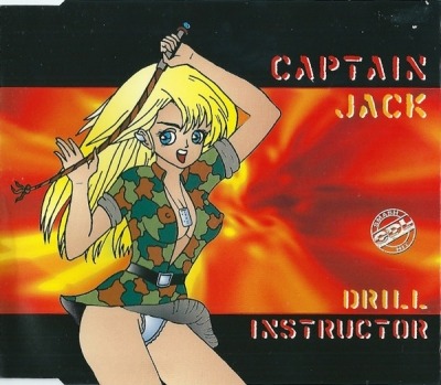 Drill Instructor - Captain Jack (CD, Maxi-Singiel, ℗ © 1996 Europa, CDL - Cologne Dance Label, EMI Electrola #7243 8 82729 2 6) - przód główny