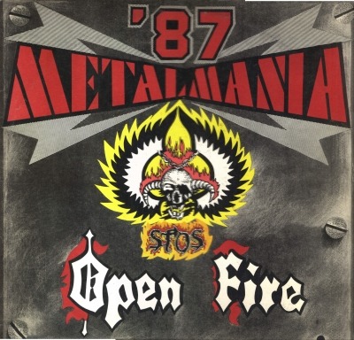 Metalmania '87 - Open Fire / Stos (Winyl, LP, Album, ℗ © 1987 Polska, Pronit #PLP 0079) - przód główny