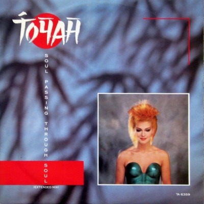 Soul Passing Through Soul - Toyah (Singiel, Winyl, 12", 45 RPM, ℗ © 1985 Wielka Brytania, Portrait #TA 6359) - przód główny