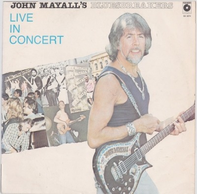Live In Concert - John Mayall's Bluesbreakers (Winyl, LP, Album, ℗ 1985 © 1988 Polska, Polskie Nagrania Muza #SX 2573) - przód główny