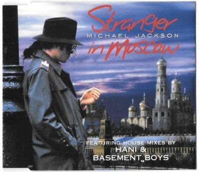 Stranger In Moscow - Michael Jackson (CD, Maxi-Singiel, Repress, CD1, ℗ © 1996 Europa, Epic #663352 2, EPC 663352 2) - przód główny
