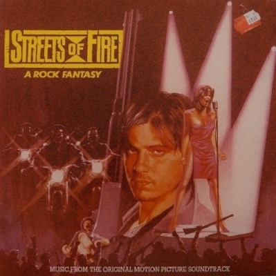 Streets Of Fire - Music From The Original Motion Picture Soundtrack - Różni wykonawcy (ścieżka dźwiękowa) (Winyl, LP, Kompilacja, Album, ℗ © 1984 Skandynawia, MCA Records #250 825-1, MCA 5492) - przód główny
