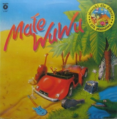 Małe Wu Wu - Voo Voo (Winyl, LP, Album, Gatefold, ℗ © 1988 Polska, Polskie Nagrania Muza #SX 2650) - przód główny