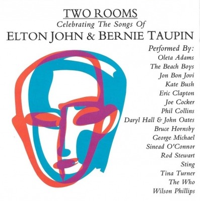 Two Rooms - Celebrating The Songs Of Elton John & Bernie Taupin - Różni wykonawcy (CD, Album, ℗ © 1991 Europa, Mercury, Polydor #845 749-2) - przód główny