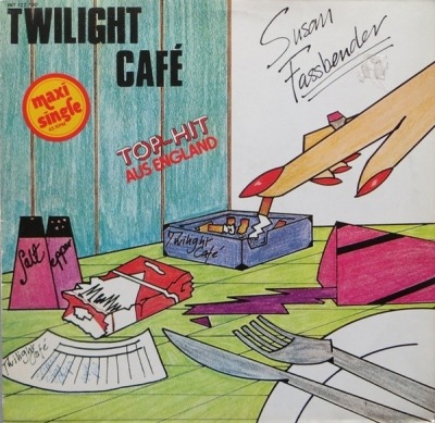 Twilight Café - Susan Fassbender (Winyl, 12", 45 RPM, Maxi-Singiel, ℗ © 1980 Niemcy, Criminal Records #INT 127.700) - przód główny
