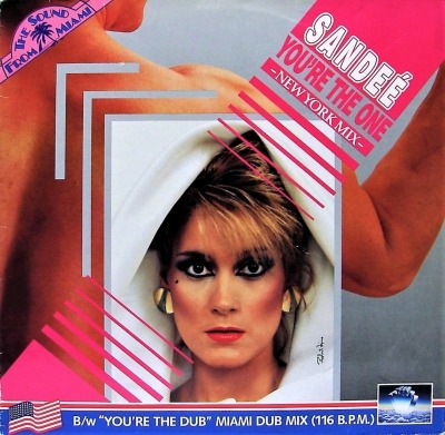 You're The One (New York Mix) - Sandee (Singiel, Winyl, 12", ℗ © 1987 Europa, Top Seller #TSR 20.05.03.01) - przód główny
