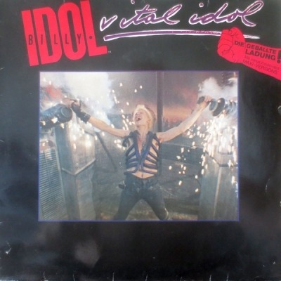 Vital Idol - Billy Idol (Winyl, LP, Kompilacja, ℗ © 1985 Europa, Chrysalis #207 077) - przód główny