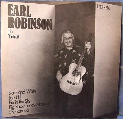 Ein Porträt - Earl Robinson (Winyl, LP, Album, Niebieskie etykiety, ℗ © 1974 NRD, ETERNA #8 15 074) - przód główny