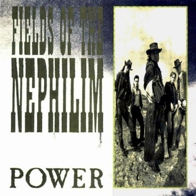 Fields of the Nephilim - Power (Singiel, 1986): oprawa graficzna przedniej okładki