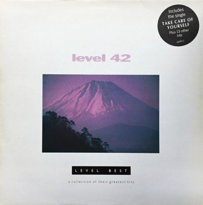 Level Best - Level 42 (Winyl, LP, Kompilacja, Gloss Finish Sleeve, ℗ © 1989 Wielka Brytania, Polydor #LEVTV 1, 841 399-1) - przód główny