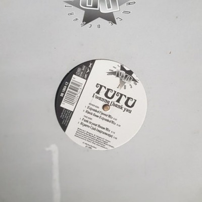 I Wanna Thank You - Tutu (Singiel, Winyl, 12", 45 RPM, Promocyjne, ℗ © 1995 Niemcy, New Way Music #For internal Use Only) - przód główny