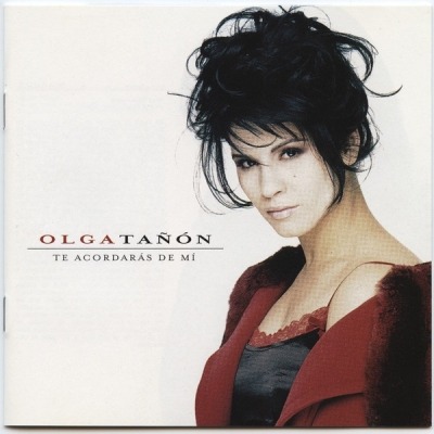 Olga Tañón - Te Acordarás de Mí (Album, CD, ℗ © 27 Paź 1998): oprawa graficzna przedniej okładki