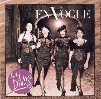 Funky Divas - En Vogue (CD, Album, ℗ © 1992 Europa, EastWest Records America, EastWest #7567-92121-2, 7567-92121-2 YS) - przód główny