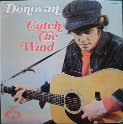 Catch The Wind - Donovan (Winyl, LP, Kompilacja, Remastering, Stereo, Electronically created stereo Wielka Brytania, Hallmark Marble Arch #HMA 200) - przód główny