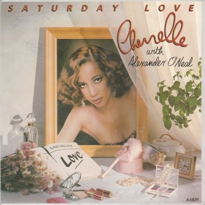 Saturday Love - Cherrelle With Alexander O'Neal (Winyl, 7", 45 RPM, Singiel, ℗ © 1985 Europa, Tabu Records #TBUA 6829, A 6829) - przód główny