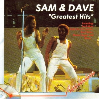 Greatest Hits - Sam & Dave (CD, Kompilacja, ℗ 1985 Europa, Acclaim #MLLCD 1332) - przód główny