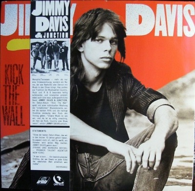 Kick The Wall - Jimmy Davis & Junction (Winyl, LP, Album, Stereo, ℗ 1987 © 1988 Europa, QMI Music #208 866) - przód główny