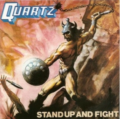 Stand Up And Fight - Quartz (Winyl, LP, Album, ℗ © 1980 Wielka Brytania, MCA Records #MCF 3080) - przód główny