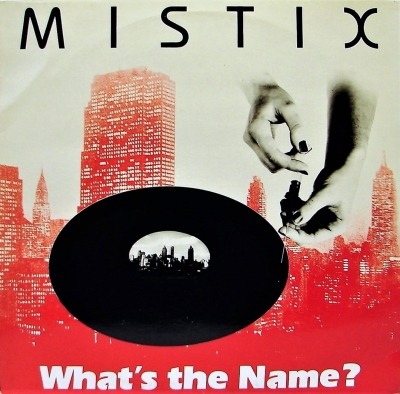 What's The Name ? - Mistix (Singiel, Winyl, 12", 45 RPM, ℗ © 1988 Belgia, S.T.D. Records #STD 8801) - przód główny