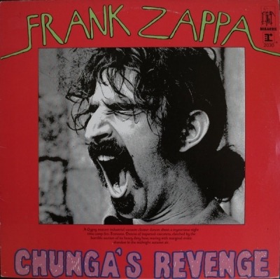 Chunga's Revenge - Frank Zappa (Winyl, LP, Album, Reedycja, Singiel Sleeve, ℗ 1970 © 1976 Kanada, Reprise Records, Bizarre Records #MS 2030) - przód główny
