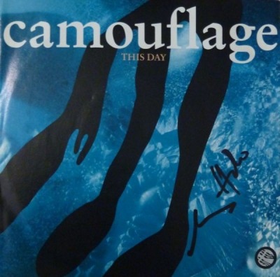 Camouflage - This Day (Singiel, 1991): oprawa graficzna przedniej okładki