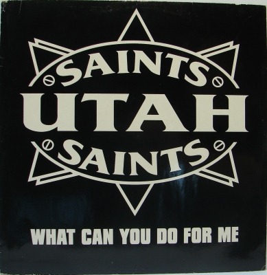 What Can You Do For Me - Utah Saints (Winyl, 12", Singiel, ℗ © 1991 Holandia, FFRR #869 517-1) - przód główny
