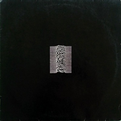 Joy Division - Unknown Pleasures (Album, 1979): oprawa graficzna przedniej okładki