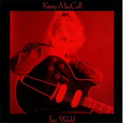Free World - Kirsty MacColl (Singiel, Winyl, 12", ℗ © 20 Mar 1989 Wielka Brytania, Virgin #KMAT 1) - przód główny