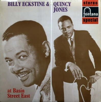 At Basin Street East - Billy Eckstine & Quincy Jones (Album, Winyl, LP, Reedycja, Stereo, ℗ 1962 © 1968 Wielka Brytania, Fontana #SFL 13039, 701 813 WPY) - przód główny