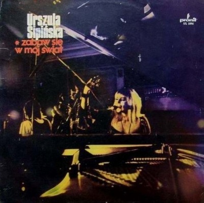 Zabaw Się W Mój Świat - Urszula Sipińska (Winyl, LP, Album, Gatefold, red Labels, ℗ © 1975 Polska, Pronit #SX 1094) - przód główny