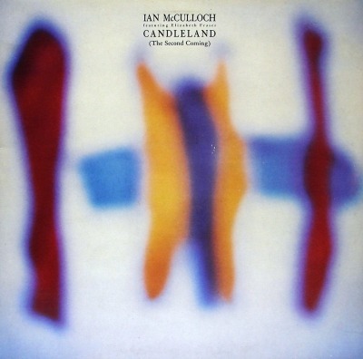 Candleland (The Second Coming) - Ian McCulloch Featuring Elizabeth Fraser (Singiel, Winyl, 12", 45 RPM, Gatefold Sleeve, ℗ © 1990 Wielka Brytania, EastWest #YZ452TG, 9031-71385-0) - przód główny