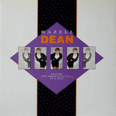 Maybe (We Should Call It A Day) - Hazell Dean (Winyl, 12", 45 RPM, Singiel, Stereo, ℗ © 13 Cze 1988 Wielka Brytania, EMI #12 EM 62) - przód główny