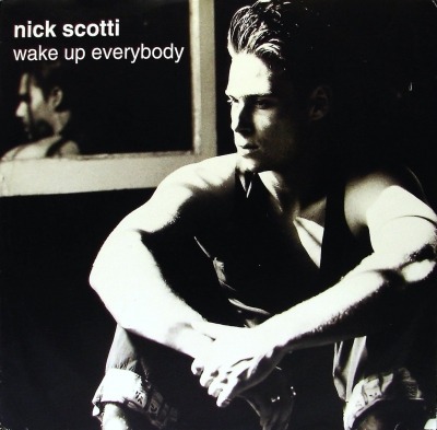 Wake Up Everybody - Nick Scotti (Singiel, Winyl, 12", ℗ © 1993 Wielka Brytania, Reprise Records #W0173T) - przód główny