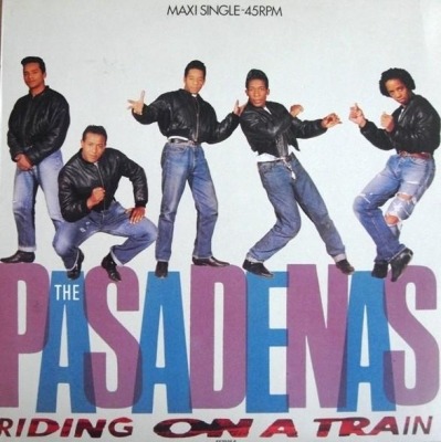 Riding on a Train - The Pasadenas (Winyl, 12", 45 RPM, Maxi-Singiel, ℗ © 1988 Holandia, CBS #CBS 652925 6, 652925 6) - przód główny