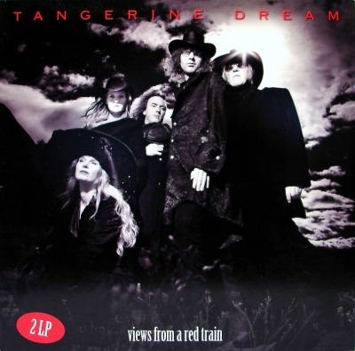 Tangerine Dream - Views From A Red Train (Album, 2008): oprawa graficzna przedniej okładki