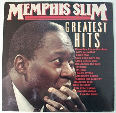 Greatest Hits - Memphis Slim (Winyl, LP, Kompilacja, ℗ © 1988 Holandia, Cleo, Masters #CL 0023983, MA 0023983, MAMC 00923983) - przód główny