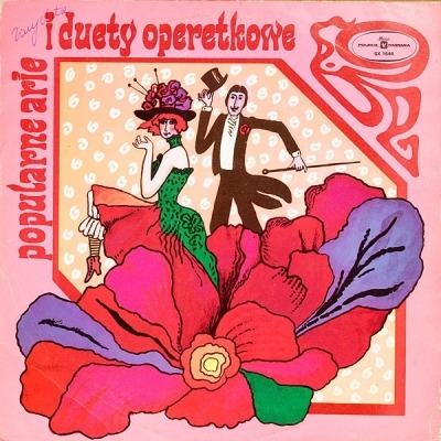 Popularne Arie I Duety Operetkowe - Różni wykonawcy (Winyl, LP, Kompilacja, ℗ © 1978 Polska, Polskie Nagrania Muza #SX 1644) - przód główny