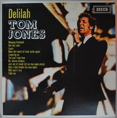 Delilah - Tom Jones (Winyl, LP, Album, Mono, ℗ © 1968 Indie, Decca #LK 4946, LK. 4946) - przód główny