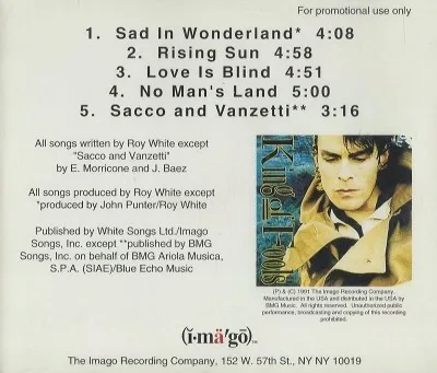 King of Fools - Sad in Wonderland (CD, EP, Promocyjne, Imago