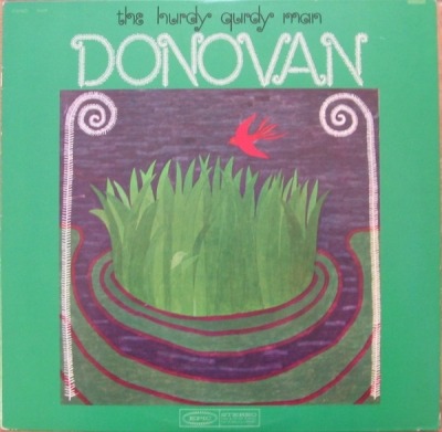 The Hurdy Gurdy Man - Donovan (Winyl, LP, Album, Reedycja, ℗ 1968 Stany Zjednoczone, Epic #PE 26420, E 26420) - przód główny