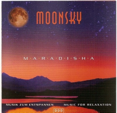 Moonsky - Maradisha (CD, Album, ℗ © 1997 Holandia, Astoria Club Edition #30912 0) - przód główny