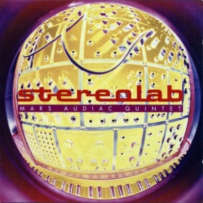 Mars Audiac Quintet - Stereolab (CD, Album, ℗ © 1994 Europa, Elektra #7559-61669-2) - przód główny