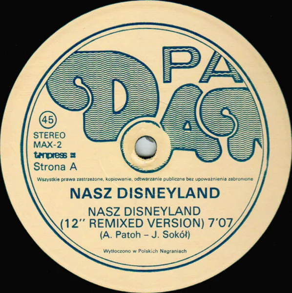 Nasz Disneyland - Papa Dance (Winyl, 12'', 45 RPM, Maxi