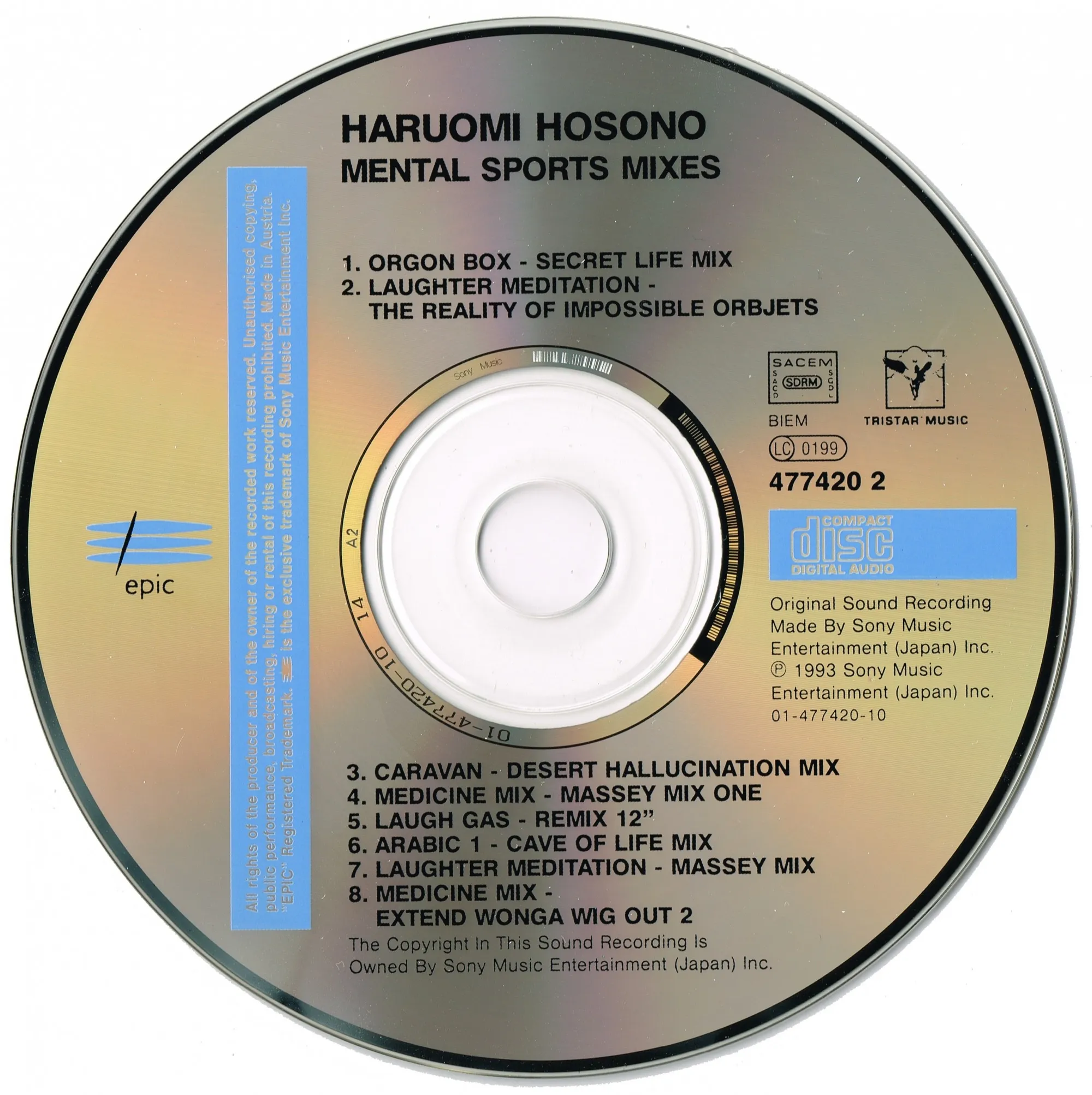 Haruomi Hosono – Mental Sports Mixes - 洋楽