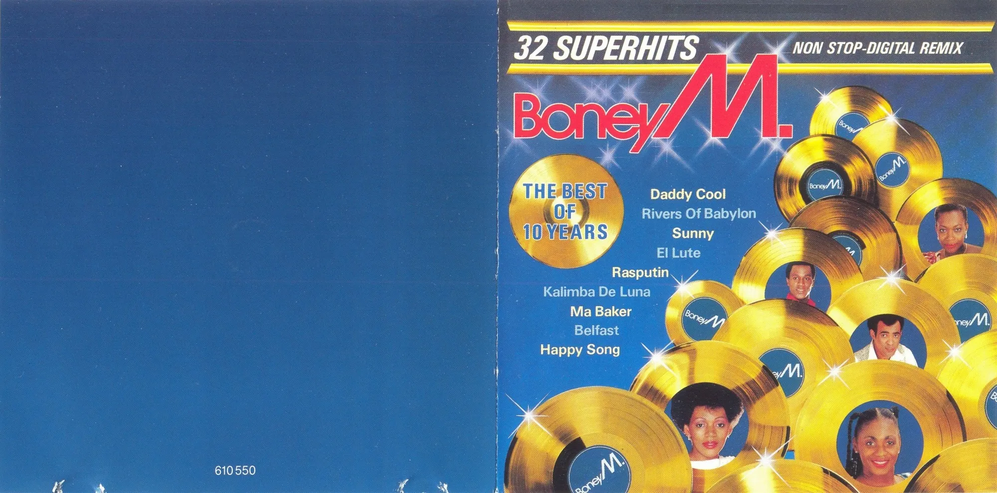 The Best Of 10 Years - Boney M. (CD, Kompilacja, Zmiksowane
